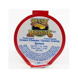 Sunny morning CREAM CHEESE cups 100/1oz