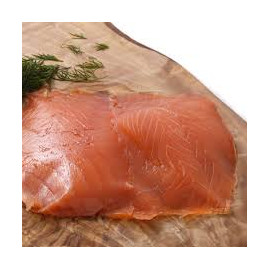 Salmon smoked PRE-SLICED PER LBS