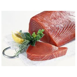 Tuna fish yellow loin / Tonijn Fillet PER LBS