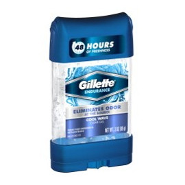 Gillette clear gel COOLWAVE 6/2.85oz