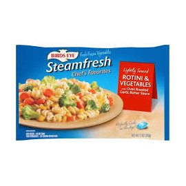 Birds eye steamfresh ROTINI & VEGETABLES 8/12oz