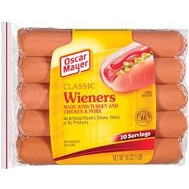 Oscar Mayer CLASSIC wieners (10links) 12/16oz