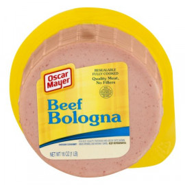 Oscar mayer BEEF BOLOGNA (16slices) 12/8oz