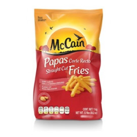 Mc cain STRAIGHT CUT fries 12/1kg