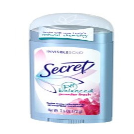 Secret antiperspirant invisible solid POWDER FRESH 6/2.6oz