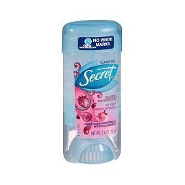 Secret antiperspirant clear gel SUMMERBERRY 6/2.6