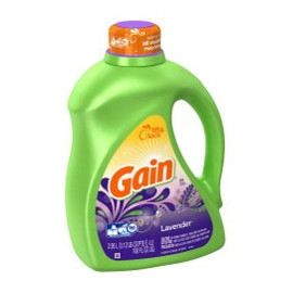 Gain liquid detergent LAVENDER 4/100oz