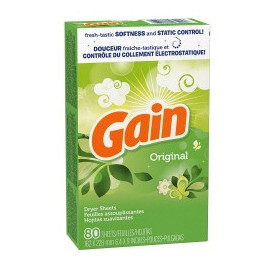 Gain dryer sheet ORIGINAL 9/60ct