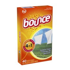 Bounce dryer sheet OUTDOOR FRESH 12/40ct