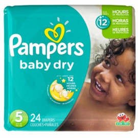 Pampers SIZE 5 4/24ct