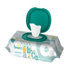 Pampers wipes SENSITIVE with fitment 8/56ct