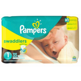 Pampers swaddlers SIZE 1 4/32ct