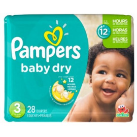 Pampers SIZE 3 4/28ct