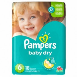 Pampers SIZE 6 4/18ct