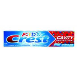 Crest kids cavity protection SPARKLE FUN tube 12/4.6oz