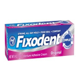 Fixodent dental adhesive cream ORIGINAL 6/2.4oz