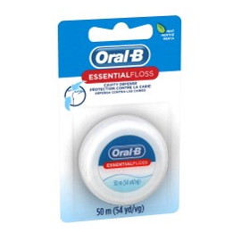 Oral B essential floss MINT 55yrds 6/1ct