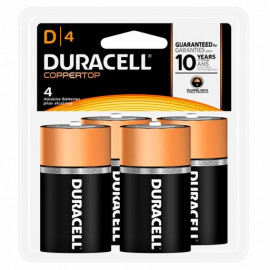 Duracell D 2pkg/4batteries