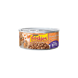 Friskies meaty bits CHICKEN DINNER 24/5.5oz