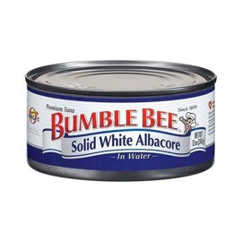 Bumble bee ALBACORE tuna in water 24/5oz