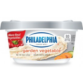 Kraft philadelphia cream cheese GARDEN VEGETABLE