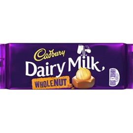 Cadbury WHOLE NUT chocolate 16/120gr