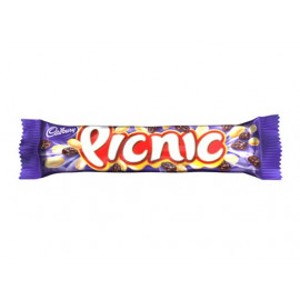 Cadbury PICNIC bar chocolate 36/48gr