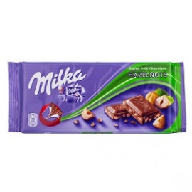 Milka HAZELNUT chocolate 22/100gr