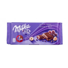 Milka RAISIN NUT chocolate 22/100gr