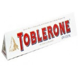 Toblerone WHITE chocolate 20/100gr