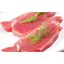 Yellow tail tuna steaks 8oz PER LBS