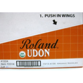 Roland noodle udon organic 30/12