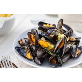 Mussels whole shell black 1/10lbs