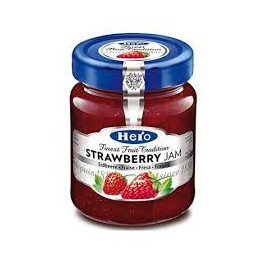 Hero strawberry jam pc 216/05.oz